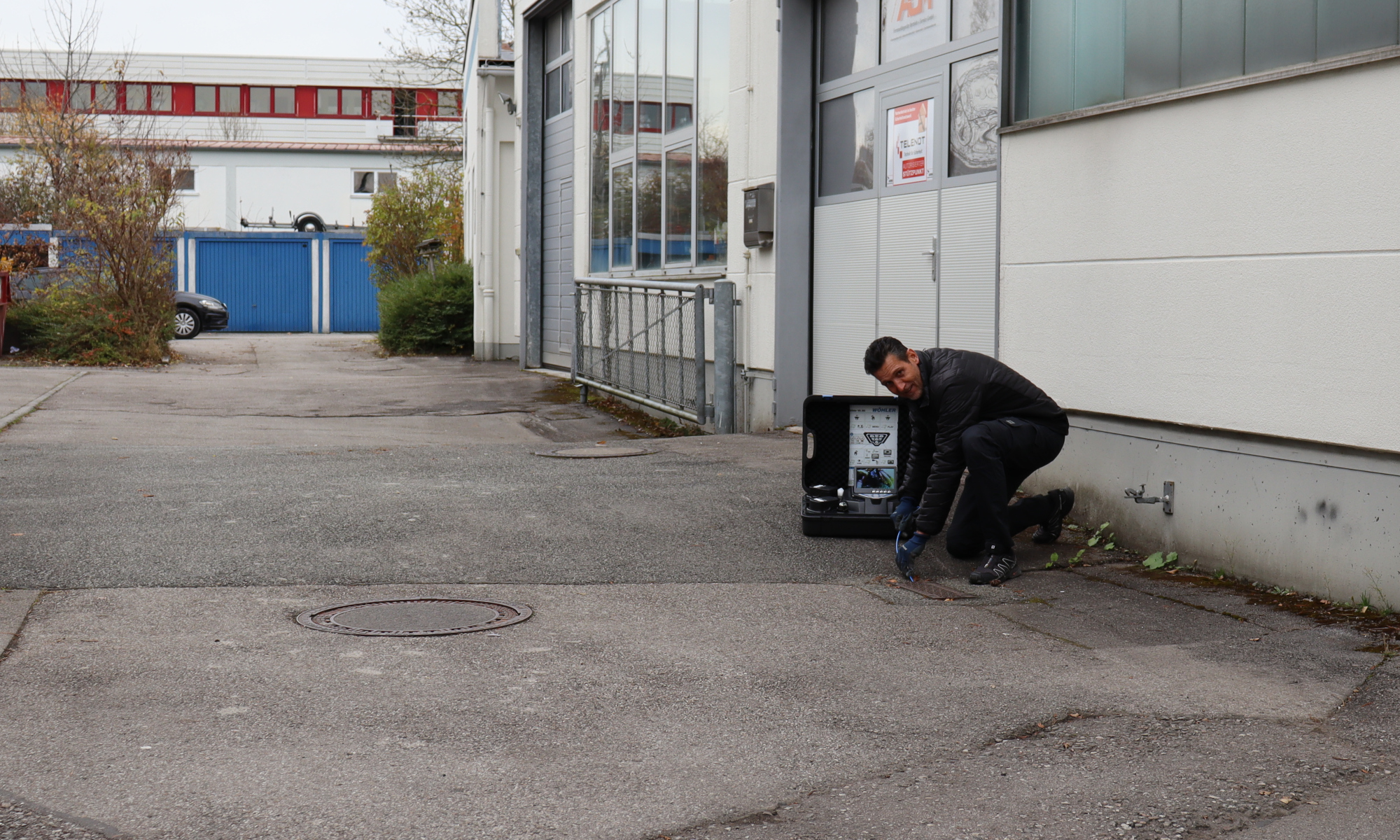 Videoinspektion durch Sachverständigen in München